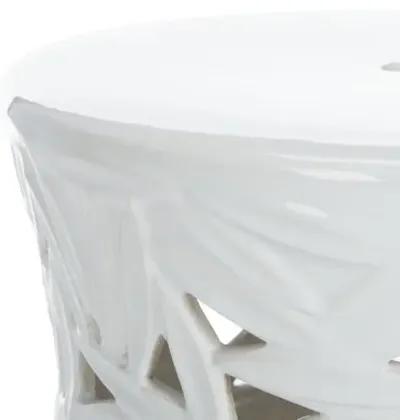 Ida Garden Stool - White