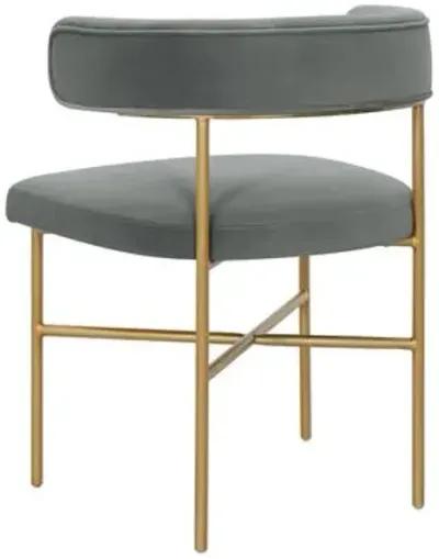 Kendall Dining Side Chair - Gray Velvet