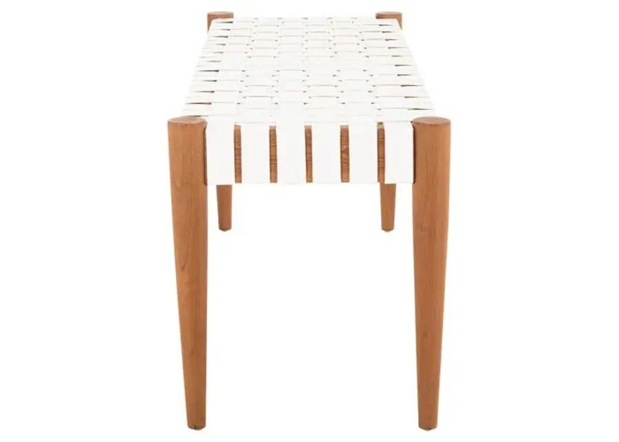 Alyssa Bench - White