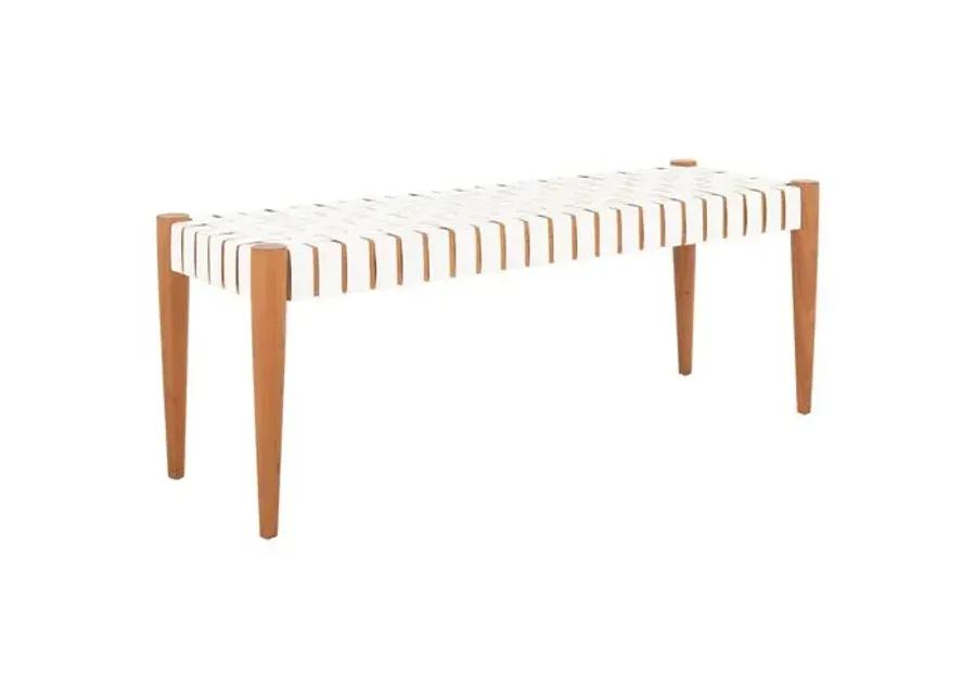 Alyssa Bench - White