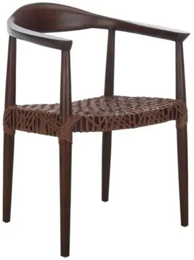 Francesca Armchair - Walnut - Brown