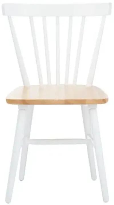 Set of 2 Hannah Dining Chairs - White