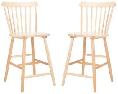 Set of 2 Tottie Counter Stools - Natural