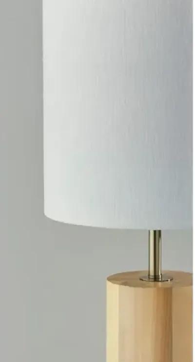 Porter Table Lamp - Natural Oak