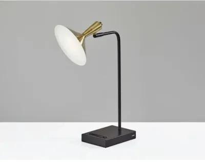 Reid Desk Lamp - Black/Brass