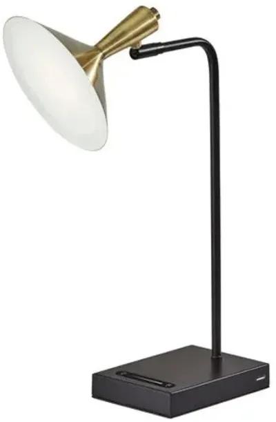 Reid Desk Lamp - Black/Brass