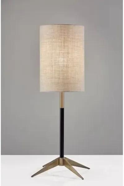 Max Table Lamp - Black/Antique Brass