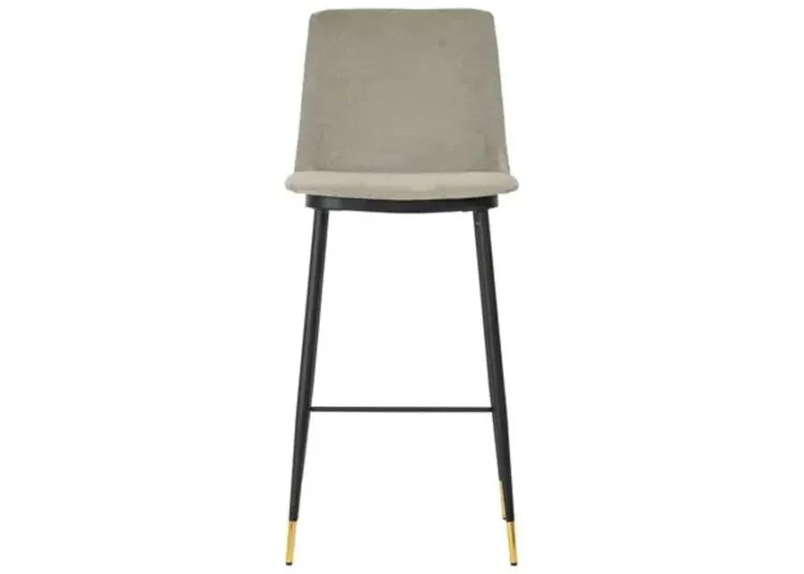 Set of 2 Isla Counter Stool - Gray