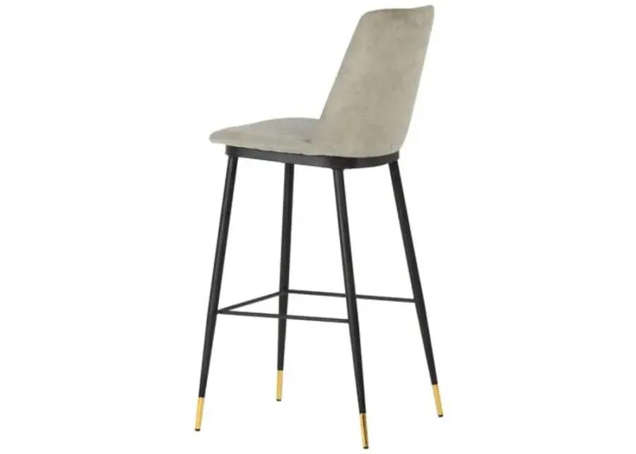 Set of 2 Isla Counter Stool - Gray