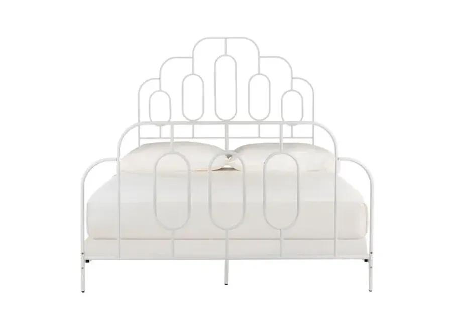 Sammie Retro Bed - White