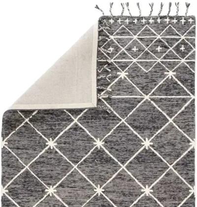 Rhea Handmade Rug - Gray/Ivory - Nikki Chu - Gray