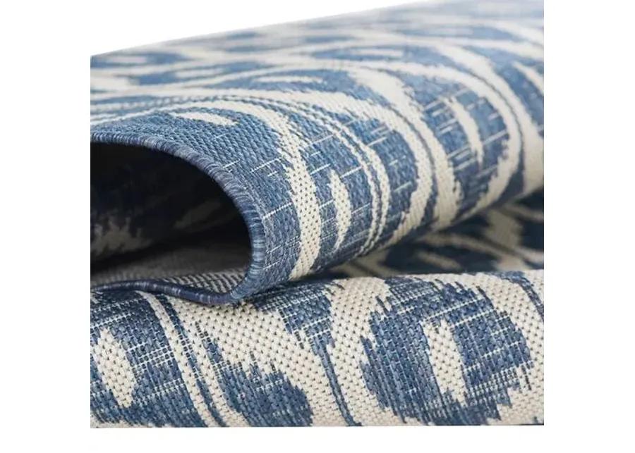 Andrea Outdoor Rug - Blue - Blue