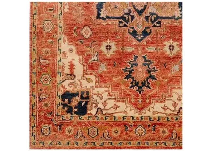 Zeus Rug - Rust/Beige - Orange - Orange