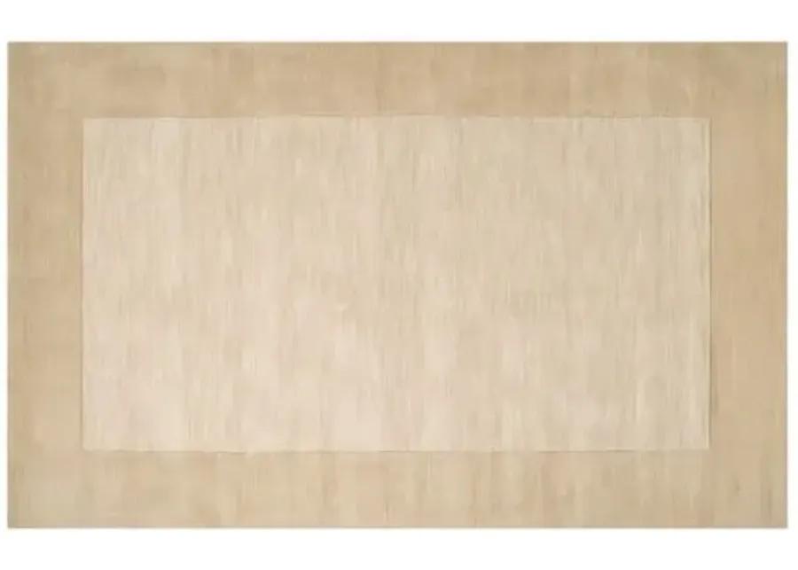 Lombard Rug - Beige - Handcrafted - Beige