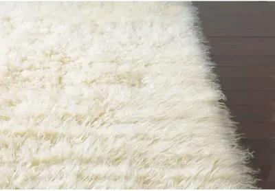 Flokati Shag Rug - Natural - Ivory - Ivory