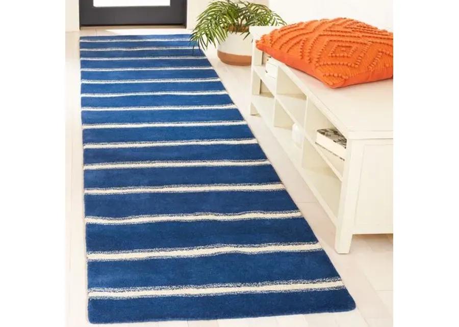 Martha Stewart Chalk Rug - Navy - Blue - Blue