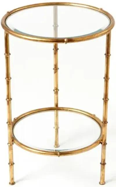 Jefferson Side Table - Gold