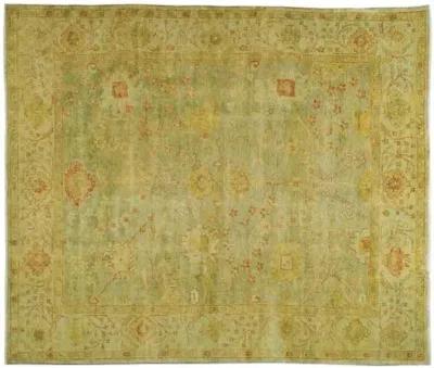 Lucia Oushak Rug - Green - Green