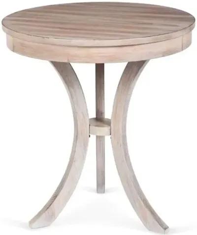 Lilly Curved Side Table - Gray