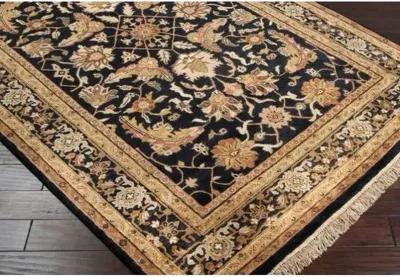 Styron Rug - Jet Black/Praline - Black