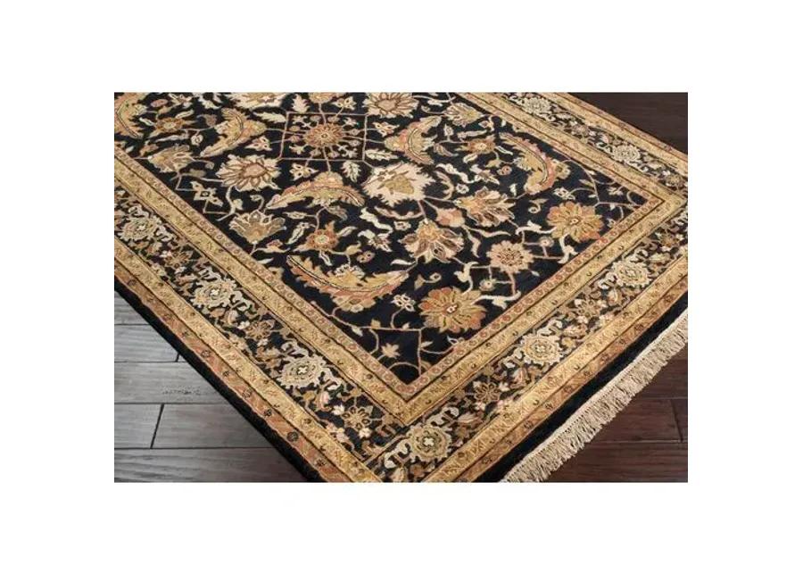 Styron Rug - Jet Black/Praline - Black