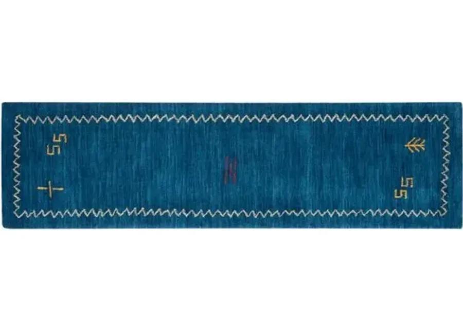 Beech Rug - Blue - Blue