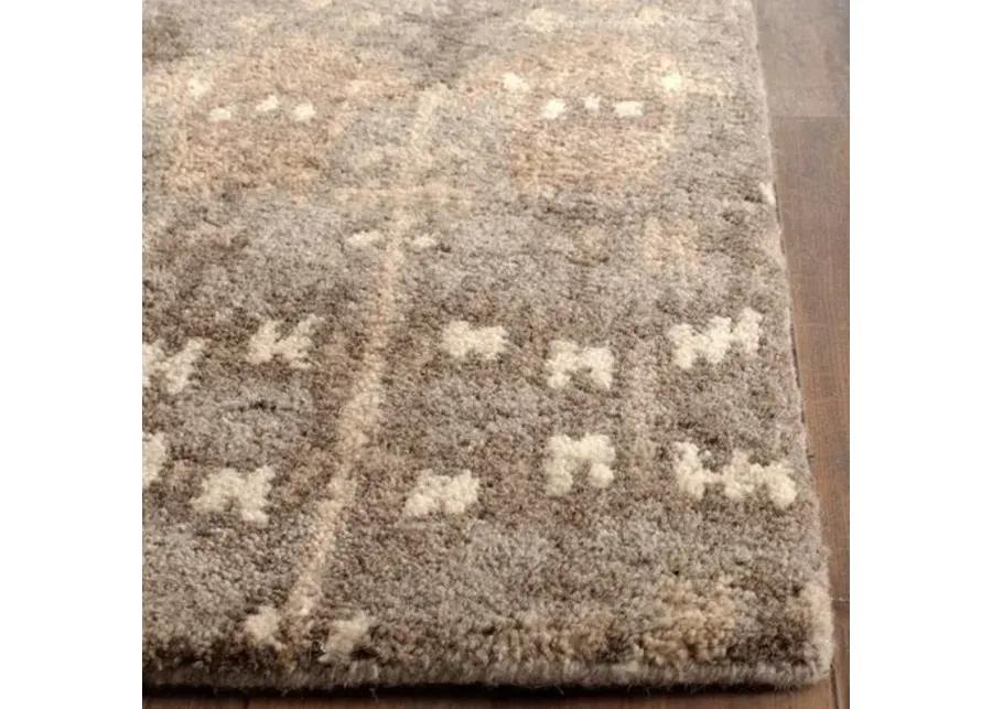 Cortes Rug - Natural - Brown - Brown