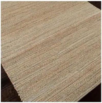 Andi Jute-Blend Rug - Beige/Blue - Beige