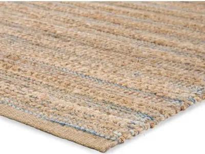 Andi Jute-Blend Rug - Beige/Blue - Beige