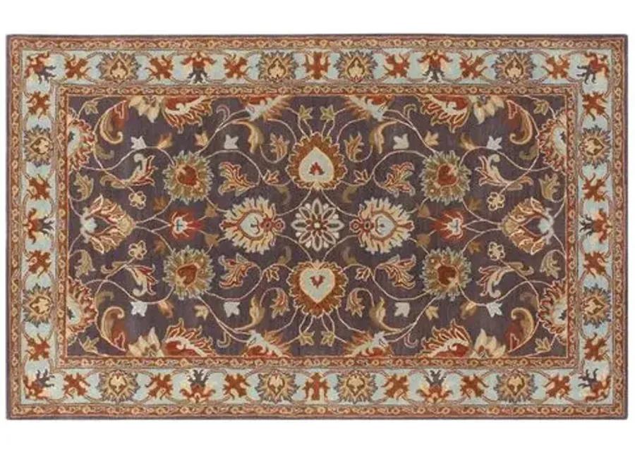 Dina Rug - Espresso/Slate - Brown - Brown