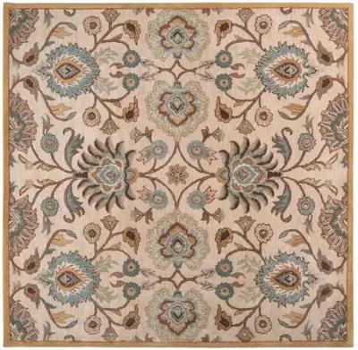 Corktree Rug - Taupe/Aqua - Beige - Beige