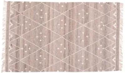 Annie Flat-Weave Rug - Natural - Gray - Gray