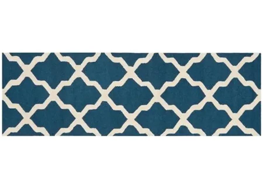 Mulberry Rug - Navy/Ivory - Blue - Blue