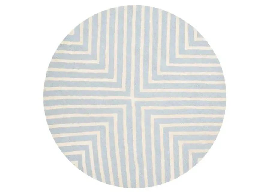 Yvaine Rug - Sky/Ivory - Blue - Blue