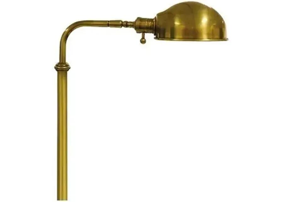 Visual Comfort - Apothecary Floor Lamp - Antique Brass