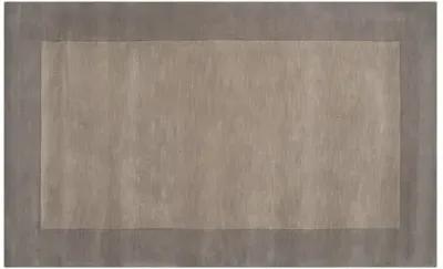 Lombard Rug - Elephant Gray - Handcrafted - Gray