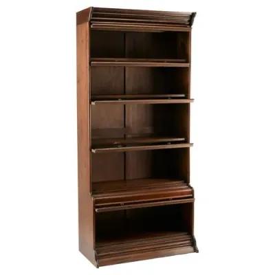 Dean Bookcase - Mahogany - Handcrafted - Brown