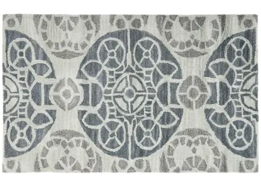 Bleeker Rug - Silver - Silver