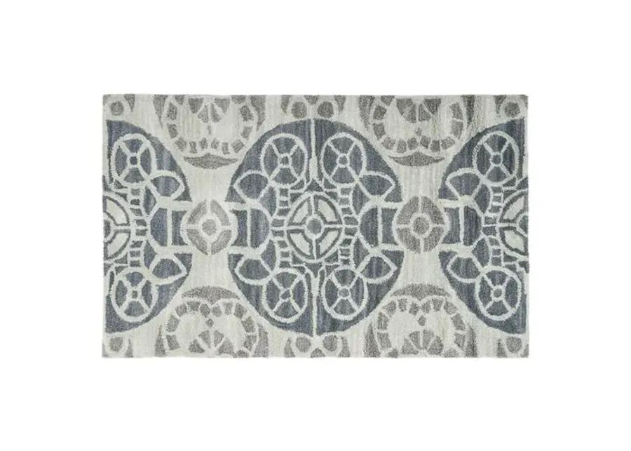 Bleeker Rug - Silver - Silver