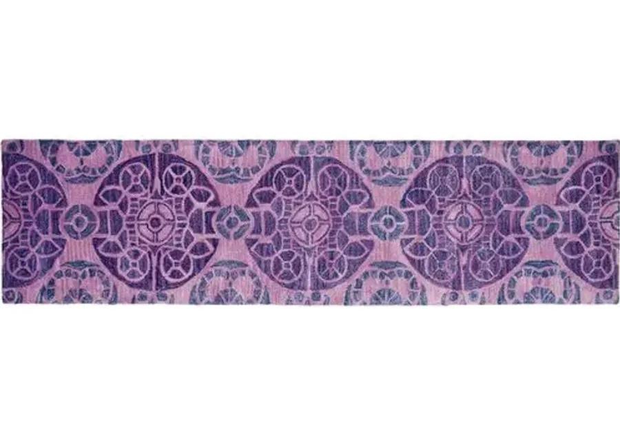 Bleeker Rug - Purple - Purple