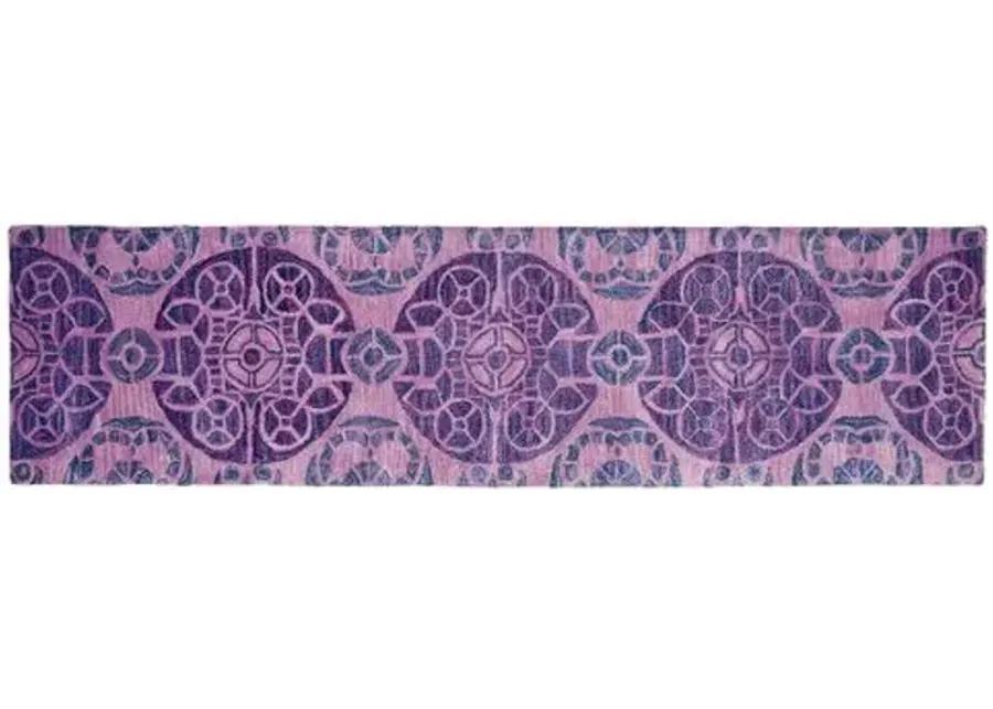 Bleeker Rug - Purple - Purple