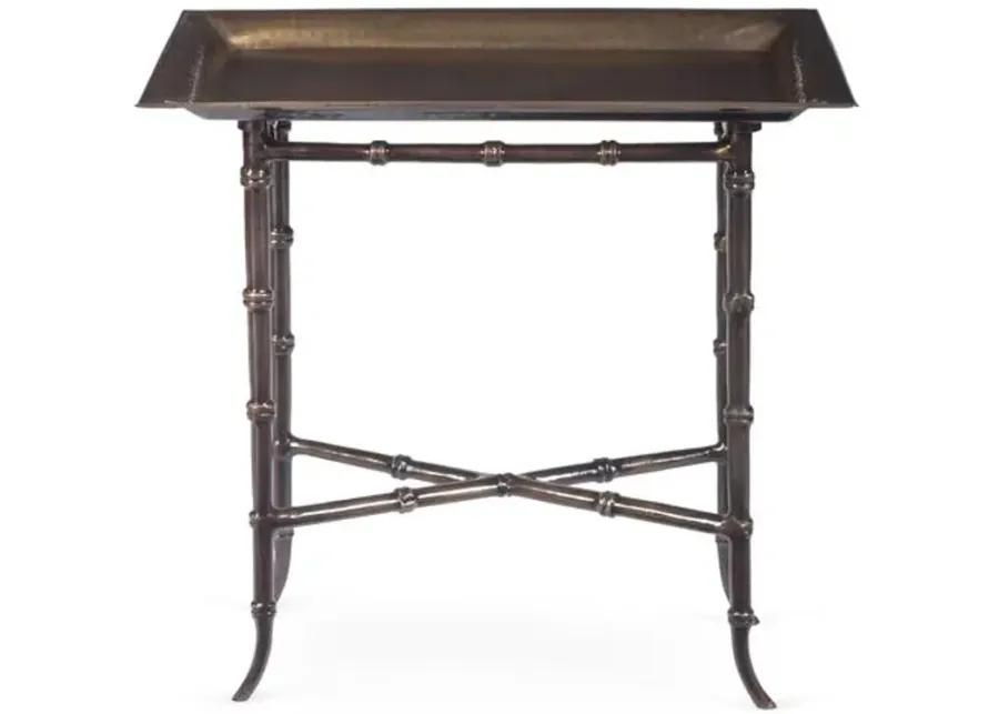 Clinton Tray Table - Bronze - Brown