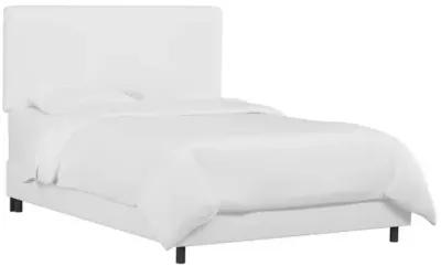 Novak Linen Bed - Handcrafted - White