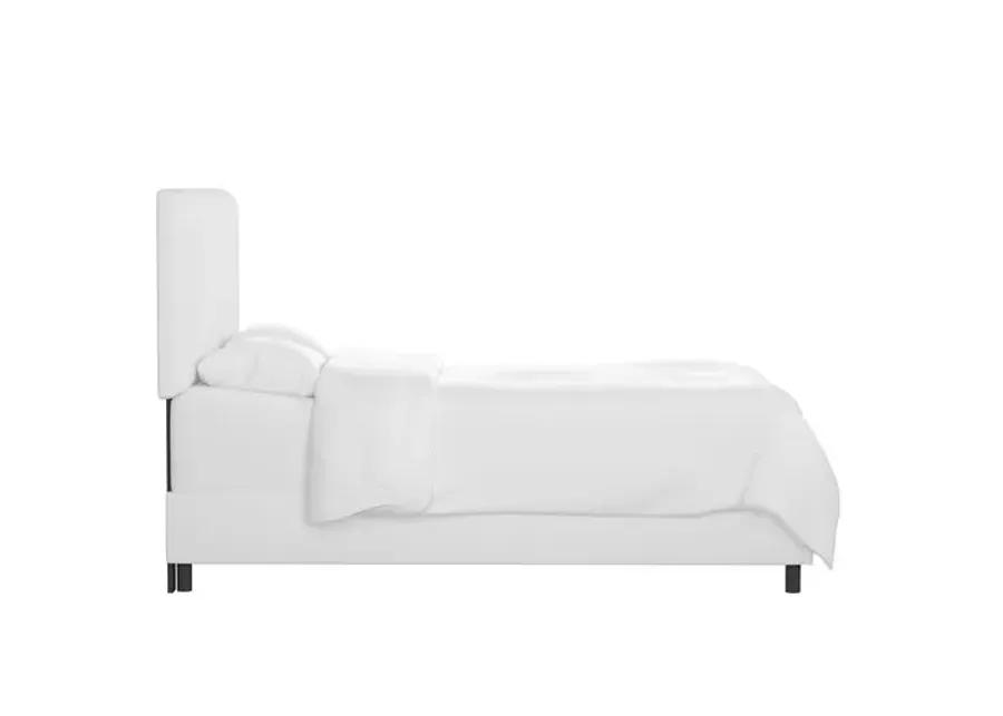 Novak Linen Bed - Handcrafted - White