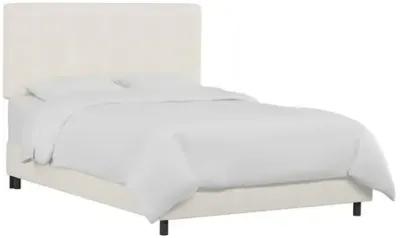 Novak Linen Bed - Handcrafted - Beige