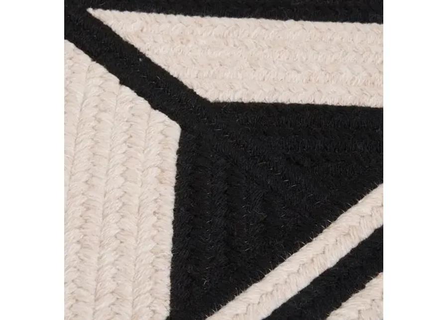 Sedona Wool-Blend Rug - Black - Black