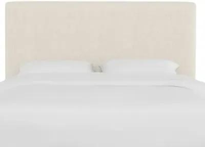 Novak Linen Headboard - Handcrafted - Ivory