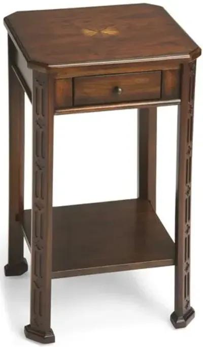 Marlow Side Table - Cherry - Brown