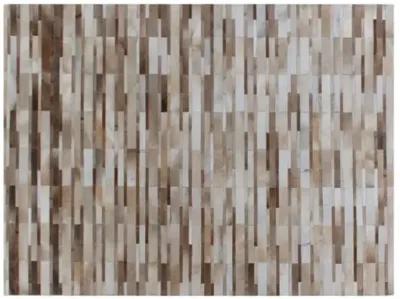 Stitched Tile Hide Rug - Beig - Exquisite Rugs - Beige - Beige