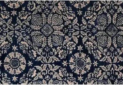 Rafi Rug - Deep Navy - Black - Black